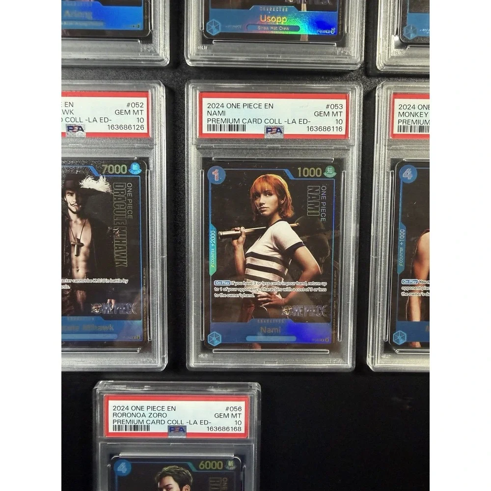 2024 One Piece Premium Card Live Action Set All Cards PSA 10 B1
